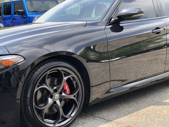 Alfa Romeo ceramic coating long-term finish by Aces Detail